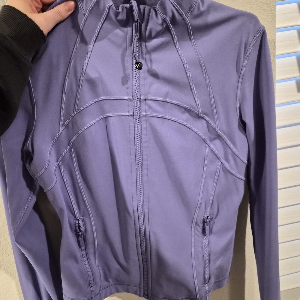 lululemon athletica Dark Lavender Cropped Define Jacket